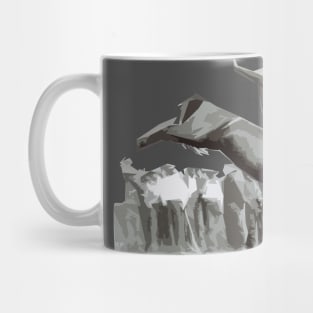 Bronco Riding cartoon Mug